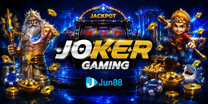 Logo Joker Gaming - Provider game terkemuka