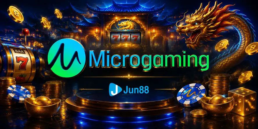 Logo Microgaming - Provider game terkemuka