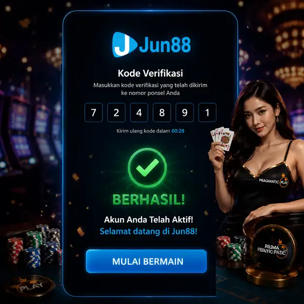 Pendaftaran Sukses Jun88